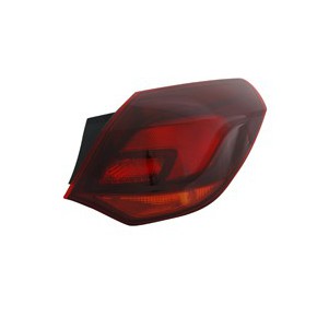 Фонарь задний правый черный Opel Astra J