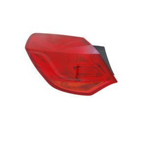 Фонарь задний левый красный Opel Astra J