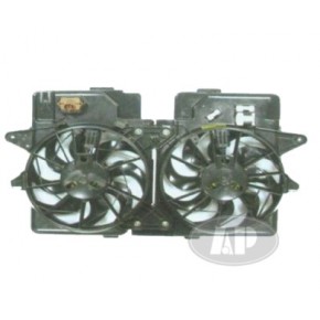 Мотор+вентилятор радиатора охлаждения 3 двухвентиляторный Ford Maverick  Escape