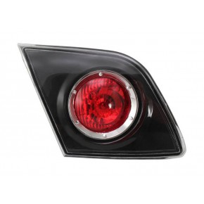 Фонарь задний внутренний левый черный (хэтчбек) Mazda 3 - 1 поколение