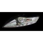 Тюнинг - комплект линзованных фар с led (светодиоды) с регулирующим мотором внутри хром Ford Mondeo - 4 поколение