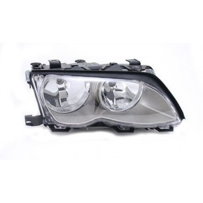 Фара правая с корректором серая BMW E46 седан / универсал