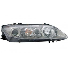 Фара правая с корректором с птф хром euro Mazda 6 - 1 поколение