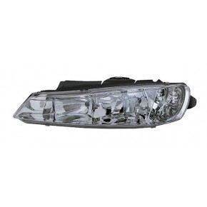 Фара левая прозрачная Peugeot 406