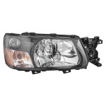 Фара правая с желтым поворотником Subaru Forester