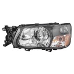 Фара левая с желтым поворотником Subaru Forester