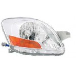 Фара правая с желтым поворотником (седан) usa Toyota Yaris - 2 поколение