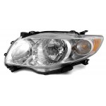 Фара левая хром usa Toyota Corolla E150 седан