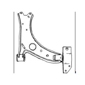 Рычаг передней подвески правый нижний Audi A3 8P
