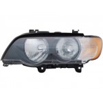 Фара левая с корректором с белым поворотником usa BMW E53 X5