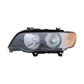 Фара левая с корректором с белым поворотником usa BMW E53 X5