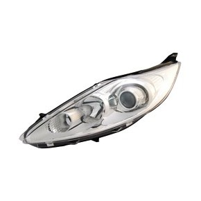 Фара левая с коректором линзованная Ford Fiesta - 6 поколение