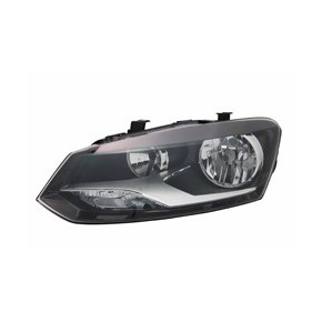 Фара левая с корректором (хэтчбек) н7/н7 euro Volkswagen Polo седан / хетчбек