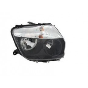 Фара правая черная Renault Duster