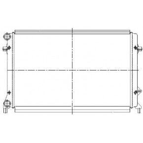 Радиатор охлаждения Audi A3 8P