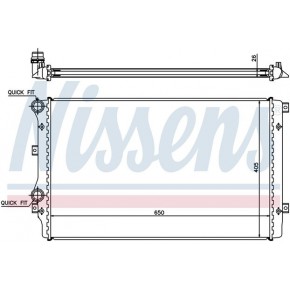 Радиатор охлаждения Audi A3 8P