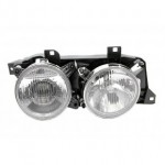 Фара правая с рамкой прозрачная BMW E34