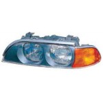 Фара левая с желтым поворотником BMW E39