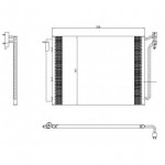 Радиатор кондиционера BMW E53 X5