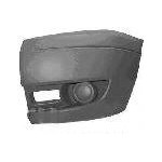 Передний бампер лев без отверстий под противотуманки Ford Transit Mark 7