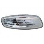 Поворотник в правое зеркало прозрачный Peugeot 308