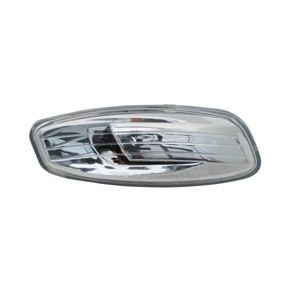 Поворотник в правое зеркало прозрачный Peugeot 308