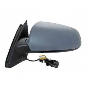 Зеркало левое электрическое с подогревом грунтованное Audi A4 B6