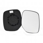 Стекло левого зеркала с подогревом (выпуклое) Citroen Berlingo