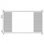 Радиатор кондиционера Honda Civic - 7 поколение седан / купе хетчбек