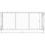 Радиатор охлаждения двигателя Volkswagen Passat B3