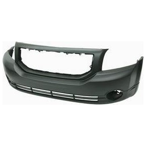 Бампер передний с отверстиями под птф Dodge Caliber