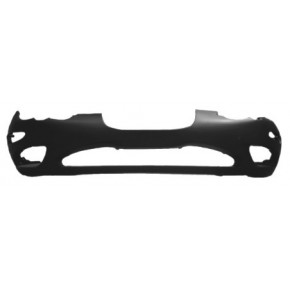 Бампер передний грунт черный без отверстий под омыватель usa Chrysler 300M