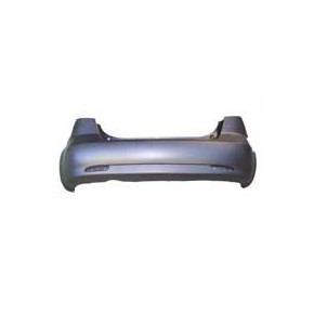 Бампер задний черный (хэтчбек) Chevrolet Lacetti / Daewoo Nubira