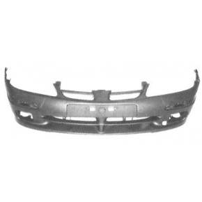 Бампер передний черный Nissan Almera N16