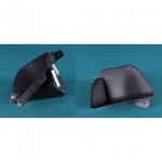 Решетка в передний бампер правая с отверстием под птф Nissan Murano - 2 поколение