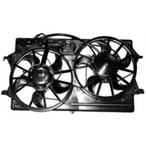 Диффузор радиатора и кондиционера 1,4/1,6 мкппевро Ford Focus - 1 поколение