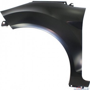 Крыло переднее левое без отвертстия под повторитель usa Ford Fiesta - 6 поколение