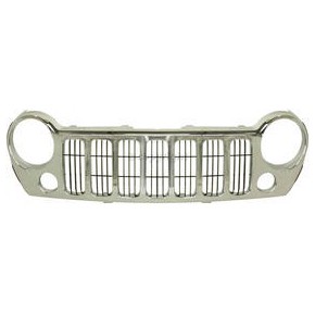 Решетка радиатора Jeep Cherokee - 3 поколение KJ / Liberty