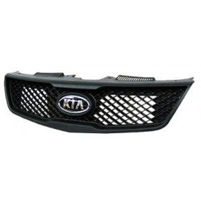 Решетка радиатора с черным молдингом KIA Cerato - 2 поколение