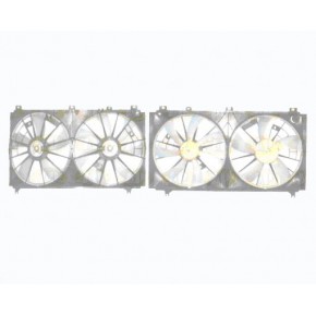 Диффузор радиатора охлаждения двигателя и кондиционера Lexus IS 250 / 350