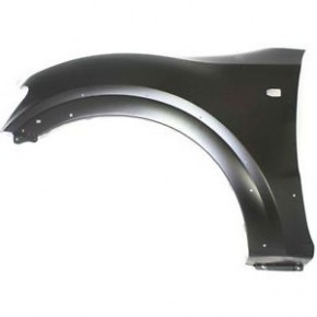 Крыло переднее левое с отверстиями под повторитель под молдинг под расширитель Mitsubishi Pajero - 3 поколение