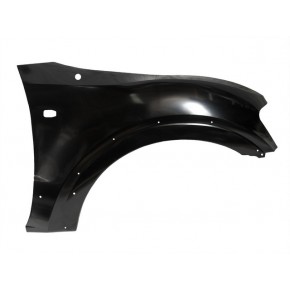 Крыло переднее правое с отверстиями под повторитель под молдинг под антенну Mitsubishi Pajero - 3 поколение