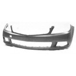 Бампер передний без отверстий под омыватель и парктроник Mercedes W204
