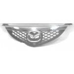 Решетка радиатора хром Mazda 3 - 1 поколение