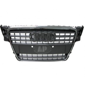 Решетка радиатора грунтованная Audi A4 B8