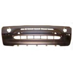 Бампер передний грунтованный с отверстиями под молдинги под птф без отвертстий под омыватель с пластиковым усилителем BMW E53 X5