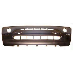 Бампер передний грунтованный с отверстиями под молдинги под птф без отвертстий под омыватель с пластиковым усилителем BMW E53 X5