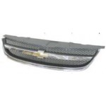 Решетка радиатора с хромированным молдингом Chevrolet Lacetti / Daewoo Nubira