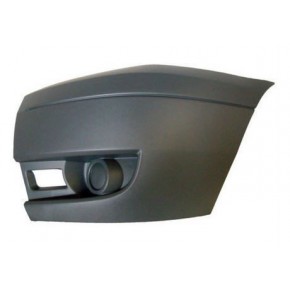 Угол переднего бампера левый без отверстия под птф Ford Transit Mark 7