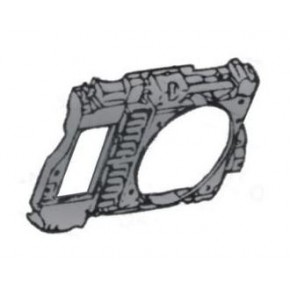 Панель передняя 1,8/2,0/2,2 Peugeot 407